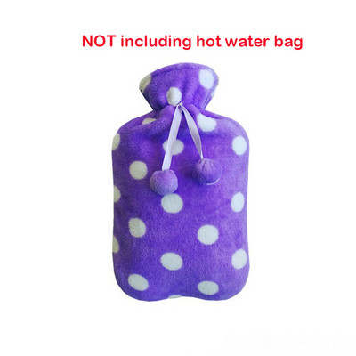 Kokybiškas megztas karšto vandens butelio dangtelis, skirtas 2 l.