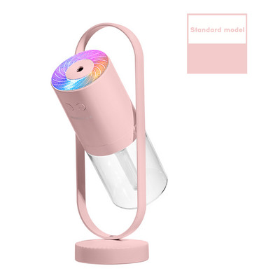 200 ml-es forgó légpárásító aromadiffúzor otthoni illóolaj diffúzor ködkészítő Fogger illatdiffúzor LED-es éjszakai fénnyel