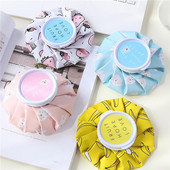 1vnt Animacinis karšto vandens butelio maišelis Dviejų naudojimo vasaros ledo maišelis Daugkartinis kelio galvos kojos skausmą malšinantis ledo maišelis Rankų šildytuvas namų apyvokos reikmenys