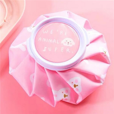 1vnt Animacinis karšto vandens butelio maišelis Dviejų naudojimo vasaros ledo maišelis Daugkartinis kelio galvos kojos skausmą malšinantis ledo maišelis Rankų šildytuvas namų apyvokos reikmenys