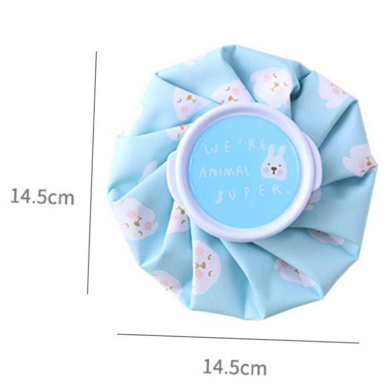 1vnt Animacinis karšto vandens butelio maišelis Dviejų naudojimo vasaros ledo maišelis Daugkartinis kelio galvos kojos skausmą malšinantis ledo maišelis Rankų šildytuvas namų apyvokos reikmenys