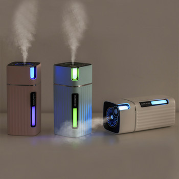 Έξυπνος υγραντήρας αέρα Ultrasonic Cool Mist Diffuser Aroma with Color LED Light for Office Car Umidificador Mist Maker Fogger
