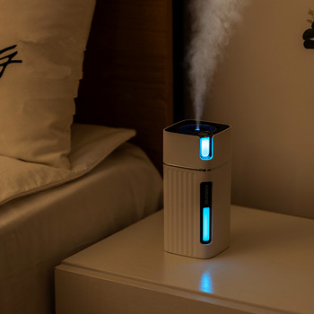 Έξυπνος υγραντήρας αέρα Ultrasonic Cool Mist Diffuser Aroma with Color LED Light for Office Car Umidificador Mist Maker Fogger