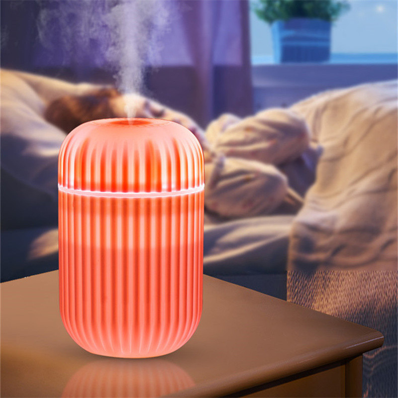 FunShing180ML mini légpárásító autós USB Aroma illóolaj diffúzor LED fényködkészítő opcionális romantikus fénytisztító