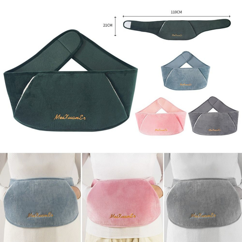 Husă universală de pluș pentru încălzire de mâini Păstrați căldura centură pentru sticlă de apă fierbinte Geanta de încălzire Husă pentru sticlă de apă caldă centură