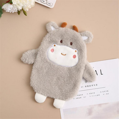 350 ml-es gumi melegvizes palack aranyos plüss borítással Lovely Cartoon melegvizes táska robbanásbiztos hordozható kézmelegítő nagyszerű gif