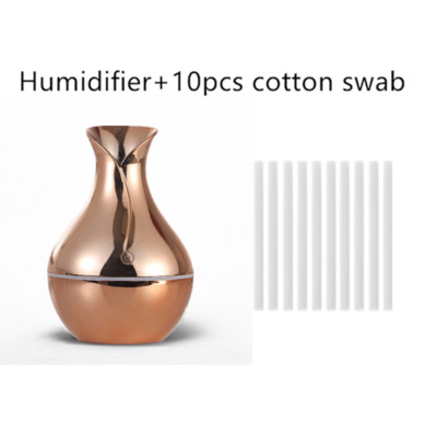 Umidificator de aer de 200 ml Difuzor de aromoterapie cu ultrasunete Mini pulverizator portabil Atomizor de ulei esențial USB cu lampă LED pentru casă