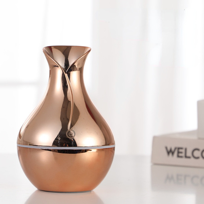 Umidificator de aer de 200 ml Difuzor de aromoterapie cu ultrasunete Mini pulverizator portabil Atomizor de ulei esențial USB cu lampă LED pentru casă