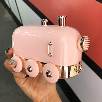 300 ml Ulrasonic Air Humidifier Mini Train USB Essential Oil Diffuser Aroma Mist Maker Fogger Преносим пулверизатор за дома