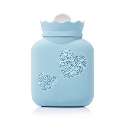 Φορητό μπουκάλι ζεστού νερού Χρώμα χοντρό νερό ζεστό αξεσουάρ Νερό Τυχαίες σακούλες Hot bottle Rubber Color House