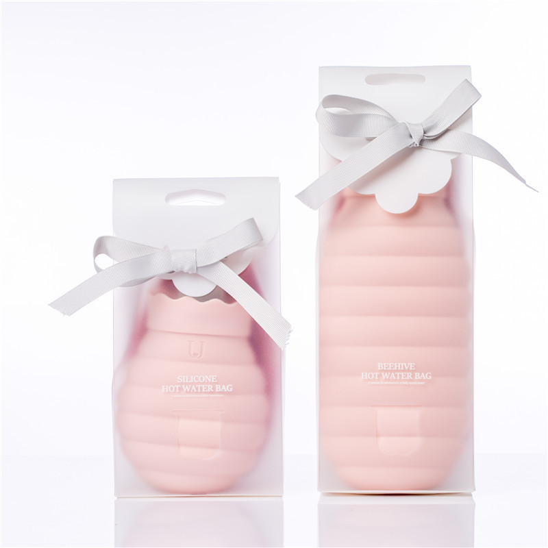 Φορητό μπουκάλι ζεστού νερού Χρώμα χοντρό νερό ζεστό αξεσουάρ Νερό Τυχαίες σακούλες Hot bottle Rubber Color House