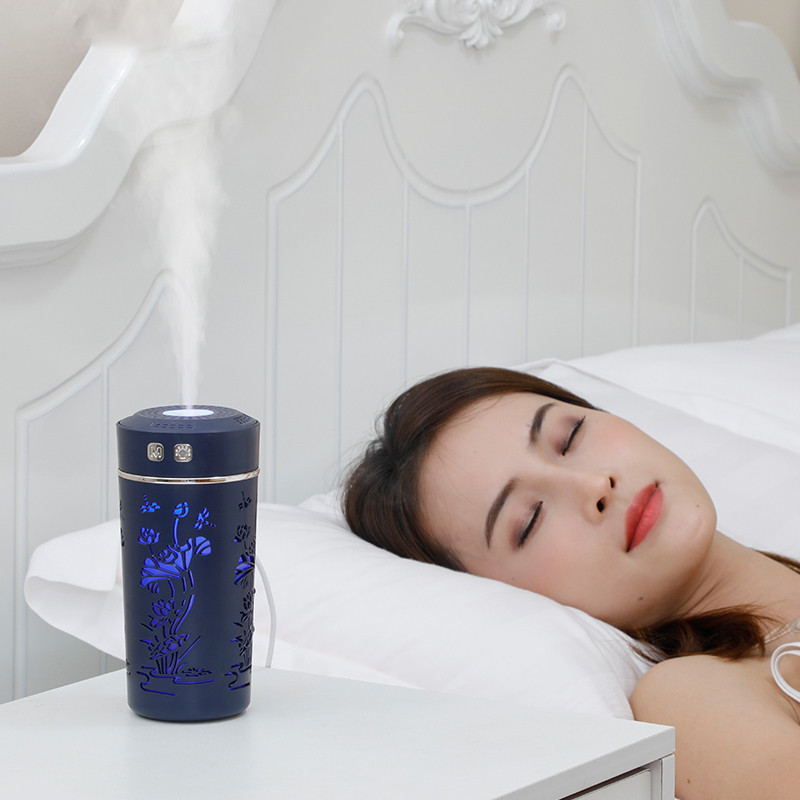 260ML Υγραντήρας USB Καθαριστής αέρα Μονό ακροφύσιο Διαχύτης ψυχρού αρώματος αιθέρια έλαια Υγραντήρες Foy Home Car Office