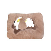 H55A melegvizes zsák, újratölthető elektromos fűtőpalack melegebb polár huzattal, melegvizes palack, újratölthető fűtőbetét