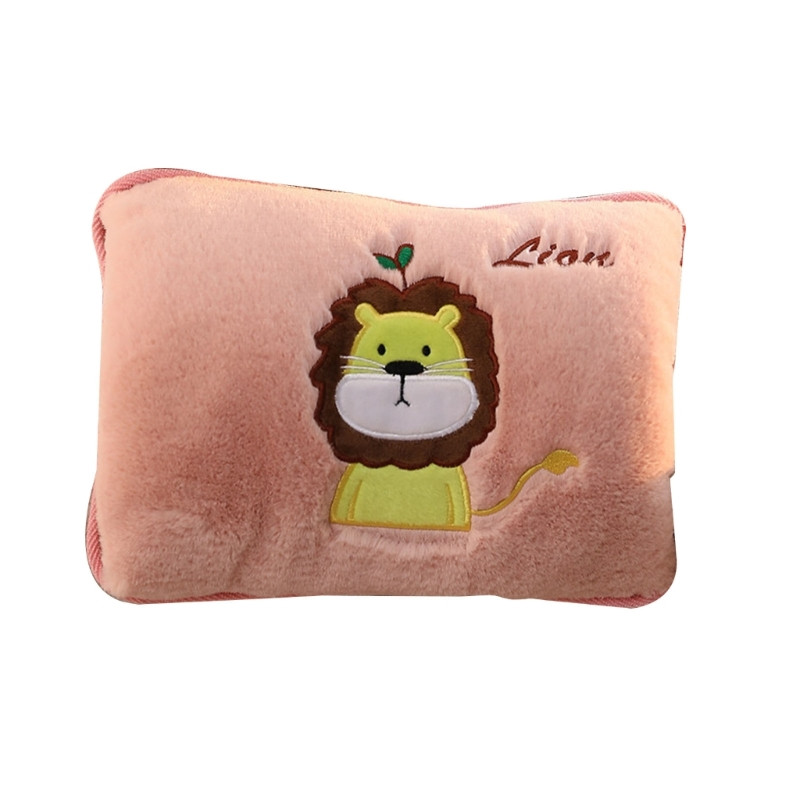 H55A melegvizes zsák, újratölthető elektromos fűtőpalack melegebb polár huzattal, melegvizes palack, újratölthető fűtőbetét