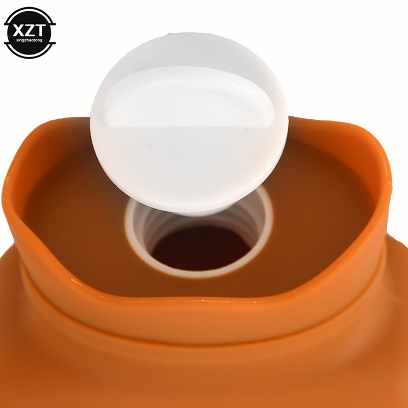 Kézmelegítő táska Creative Bear Paw melegvizes táska robbanásbiztos zuhanásbiztos vízbefecskendező szilikon táska aranyos kézmelegítő ajándék