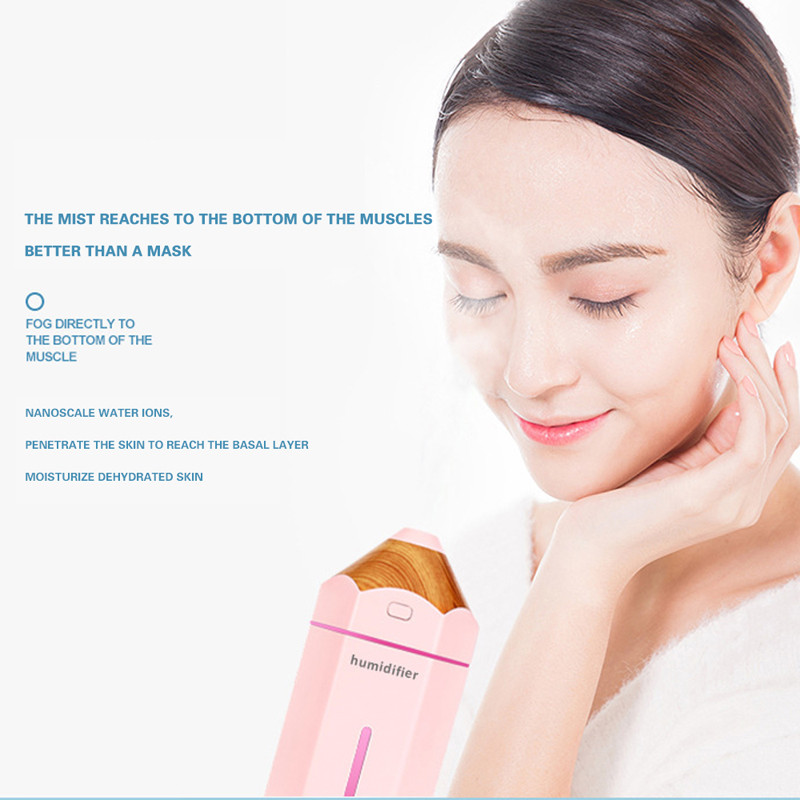 ELOOLE pliiats õhuniisutaja USB ultraheli aroomiteraapia aroomihajuti uduvalmistaja Fogger mini õhupuhasti niisutaja