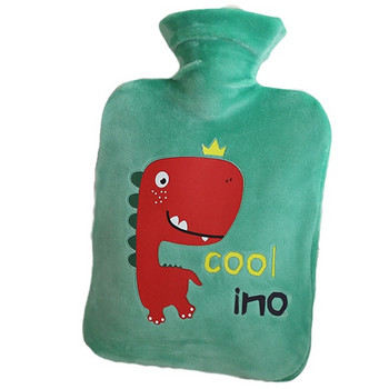 Unicorn Cartoon φορητή τσάντα ζεστού νερού με έγχυση νερού από φυσικό καουτσούκ Χαριτωμένο μίνι μπουκάλι ζεστού νερού για γυναίκες