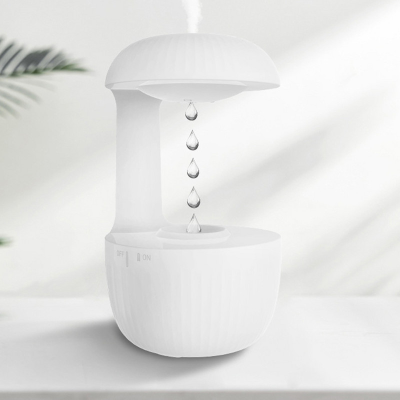500ml Anti Gravity USB oro drėkintuvas Ultragarsinis skleidžiantis vandens lašus Cool Mist Maker Fogger oro valytuvas Kvepalai Aromaterapija