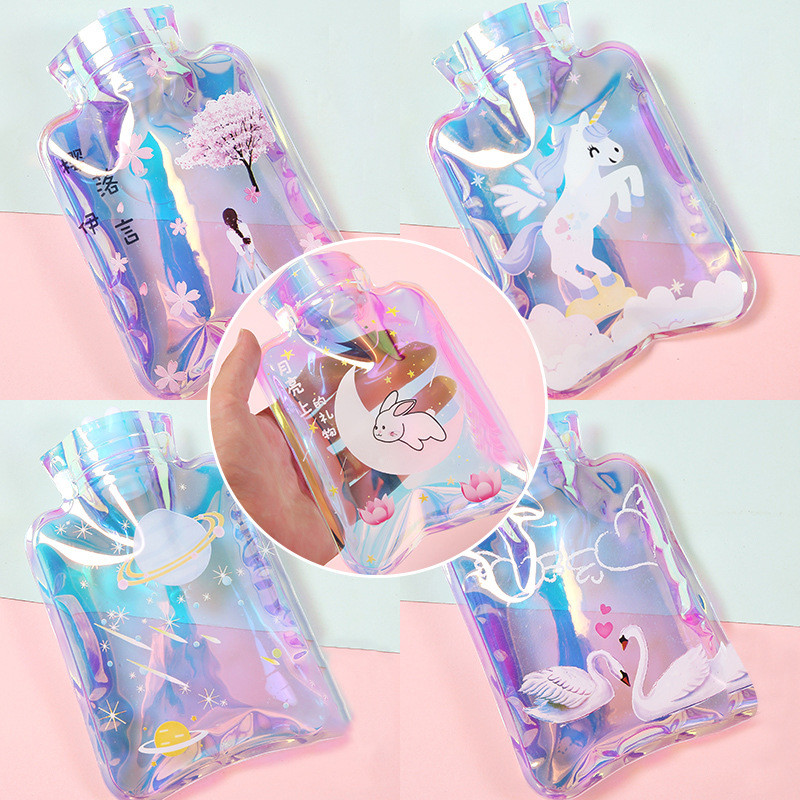 Simpatične jednorogove termofore, prijenosne PVC punjene vodom, otporne na eksploziju, zimske grijače za ruke, vrećica za vodu, pribor za grijanje u kućanstvu