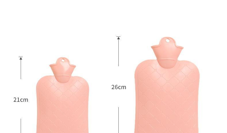 2000 ml-es melegvizes táska meleg hasra kezek aranyos melegvizes táska kézmelegítő virág melegvizes táska otthoni téli hordozható vízmelegítő