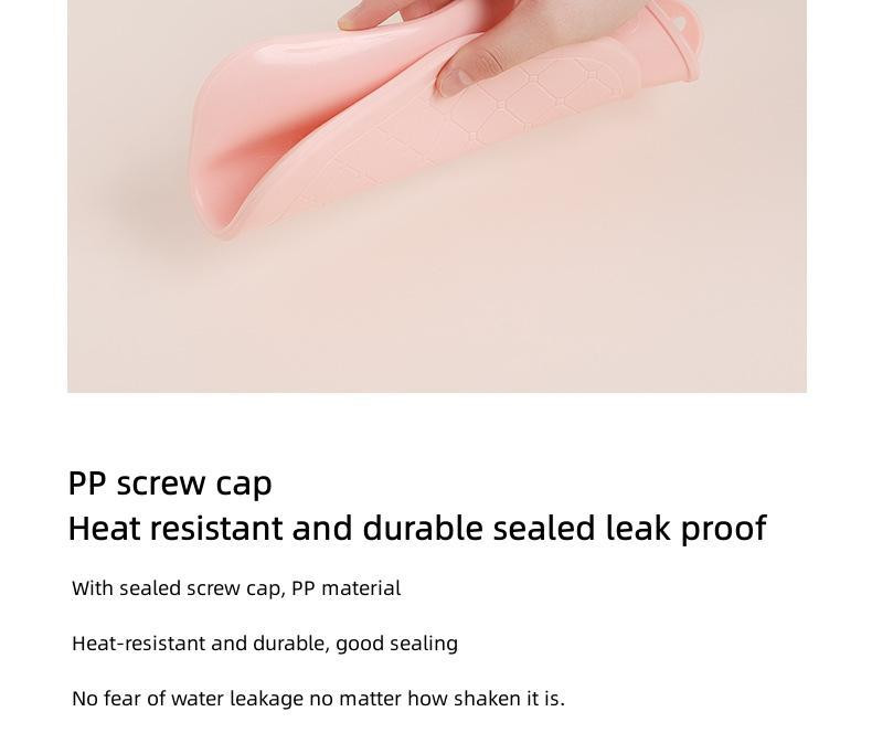 2000 ml-es melegvizes táska meleg hasra kezek aranyos melegvizes táska kézmelegítő virág melegvizes táska otthoni téli hordozható vízmelegítő