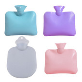 Μπουκάλι ζεστού νερού, έγχρωμο μπουκάλι ζεστού νερού με φυσικό καουτσούκ που διαθέτει ασφαλές στεγανό καπάκι, ιδανικό για εύκολο πόνο