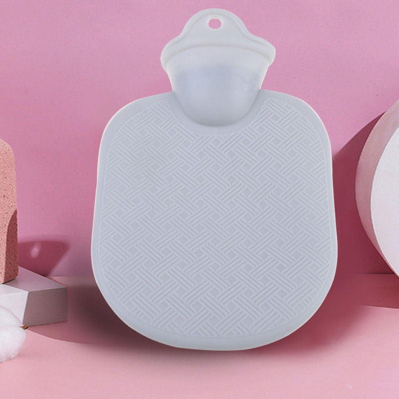 Μπουκάλι ζεστού νερού, έγχρωμο μπουκάλι ζεστού νερού με φυσικό καουτσούκ που διαθέτει ασφαλές στεγανό καπάκι, ιδανικό για εύκολο πόνο