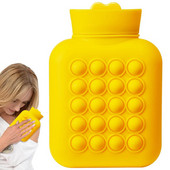 Meleg és hideg kompressziós melegvizes palack táska kis puha szilikon termikus táska mikrohullámú sütő fűtés utazó meleg vizes táska gyerekeknek