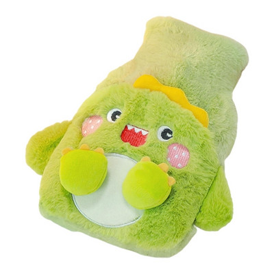 0,5 literes plüss melegvizes palack fedél forrázásgátló forró vizes zsák 500 ml melegen tartó palack tartály fedővel A0KF