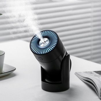 Ασύρματος υγραντήρας αέρα 200ml Διαχύτης αρώματος USB Επαναφορτιζόμενος υπερήχων Cool Mist Maker Fogger για Υγραντήρας Αέρα στο Γραφείο στο σπίτι