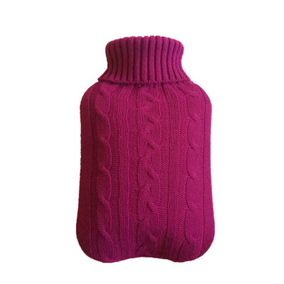 Meleg kellékek 1 db melegvizes zsák fedele 2000 ml-es melegvizes palackhoz, mosható, kivehető, hidegálló