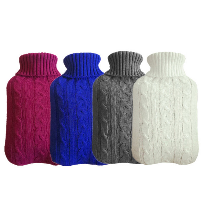 Meleg kellékek 1 db melegvizes zsák fedele 2000 ml-es melegvizes palackhoz, mosható, kivehető, hidegálló