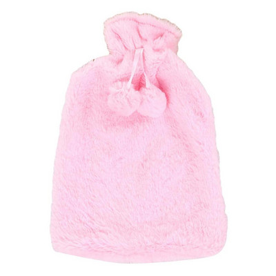 Ainult kuumaveepudeli ümbris, 2-liitrine kunstplüüsist karusnahast kuumaveepudeli kate, ainult kuumaveepudeli kate.