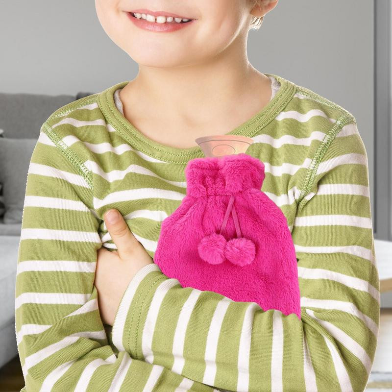 Ainult kuumaveepudeli ümbris, 2-liitrine kunstplüüsist karusnahast kuumaveepudeli kate, ainult kuumaveepudeli kate.