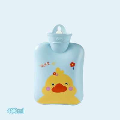 Cute Bear melegvizes táska 2000 ml-es nagy sűrűségű PVC meleg palackok kézmelegítő fedőcsomagolás melegvizes kancsó táska ágyi görcsökre