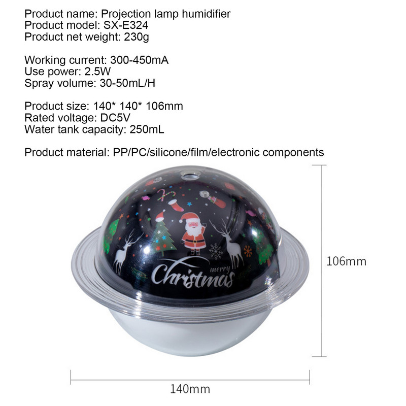 Hordozható mini légpárásító befúvó, 2 köd üzemmódú vízmentes, automatikusan kikapcsolódó aromaterápiás befúvó otthoni baba hálószobához utazáshoz