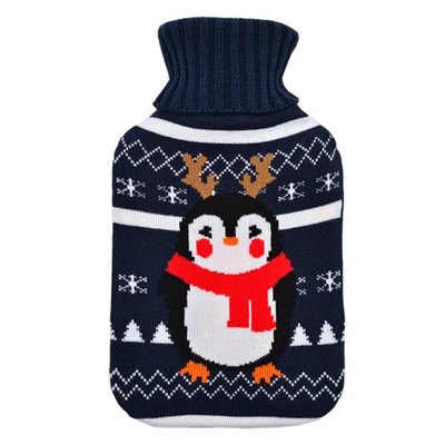 Kvaliteetne kuumaveepudel Armas põhjapõdra soe veekott käte- ja jalgade soojendamiseks kaanega jõulukingitused täiskasvanutele ja lastele