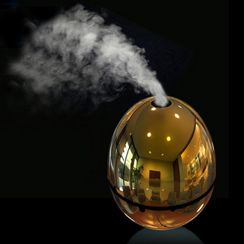 Овлажнител на въздуха Usb електрически преносим овлажнител във формата на яйце Мини мъгла LED пулверизатор Пречиствател на въздуха Дифузор за домашен автомобил Fogger#dg4