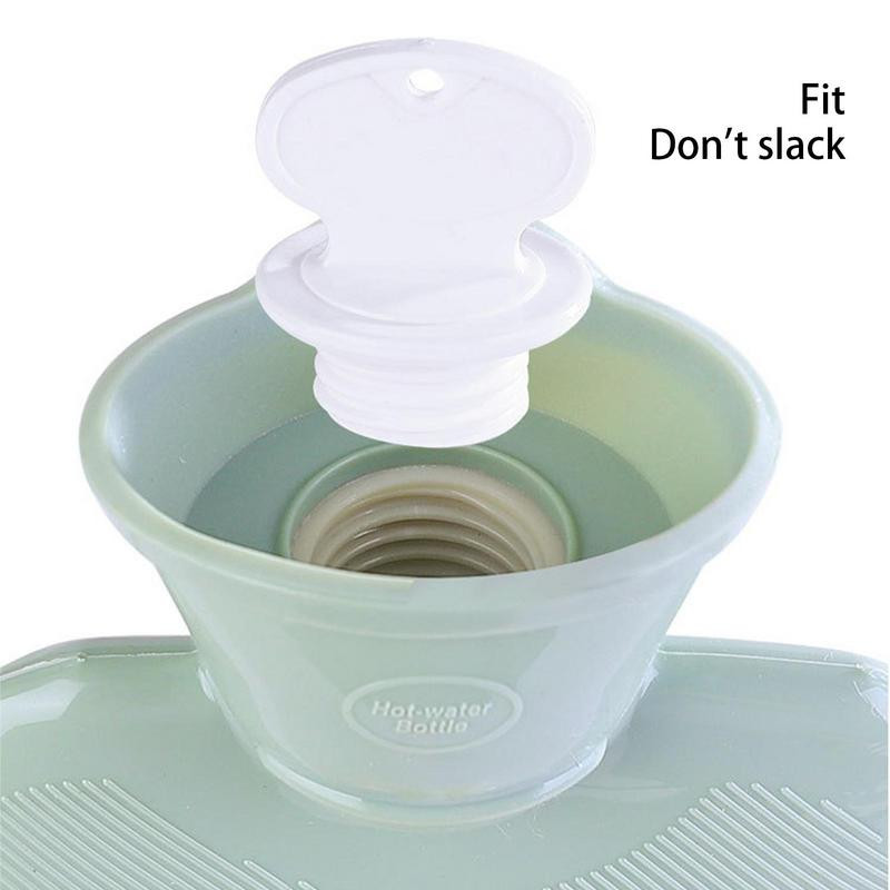 Karšto vandens maišelis sutirštintas karšto vandens rankų šildytuvas mini 500 ml šilto vandens maišelis moterims karštas kompresas, malšinantis galvos skausmą, mėšlungį