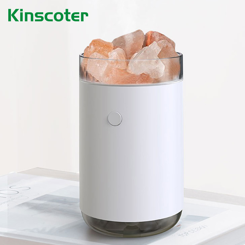 Ovlaživač zraka od 260 ml, difuzor arome soli i rude s noćnim svjetlom, hladna magla za spavaću sobu, kućni automobil, pročišćivač biljaka, ovlaživač zraka