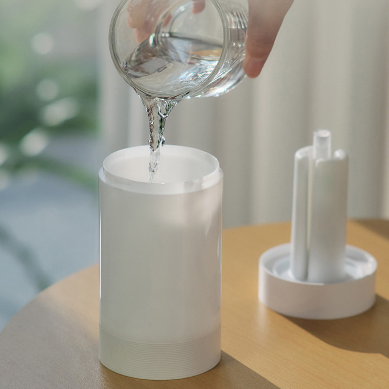 300 ml elektromos légpárásító hordozható aromaterápiás diffúzor Illattisztító otthoni légfrissítő irodai autó éjszakai fénnyel