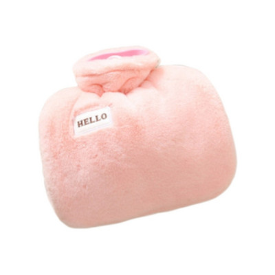 Μπουκάλι ζεστού νερού με κάλυμμα PVC Τσάντα ζεστού νερού για πόνους στους ώμους στον αυχένα Χέρι πόδια J78C