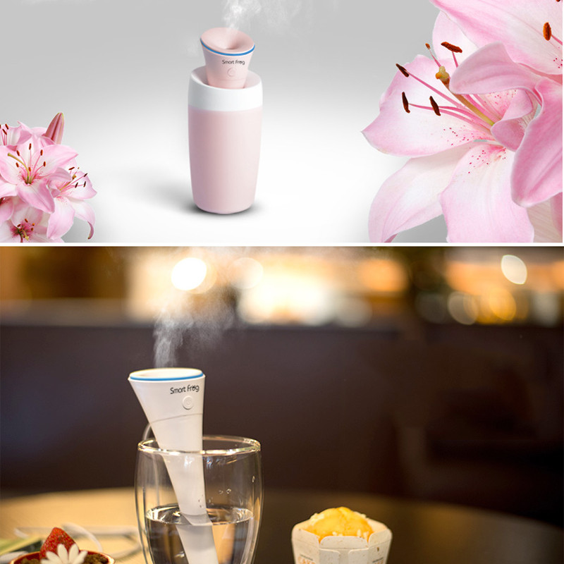 Υγραντήρας αέρα USB Mini Diffuser for Home Water Tank 5V Smart Humidificador Mist Maker Φορητός υγραντήρας αυτοκινήτου