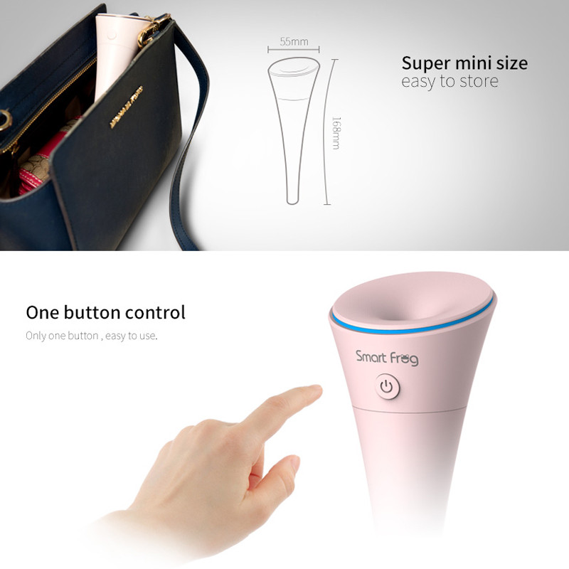 Υγραντήρας αέρα USB Mini Diffuser for Home Water Tank 5V Smart Humidificador Mist Maker Φορητός υγραντήρας αυτοκινήτου