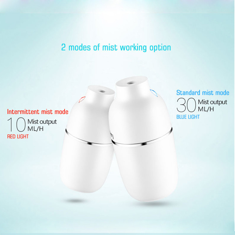 Υγραντήρας αέρα USB Mini Diffuser for Home Water Tank 5V Smart Humidificador Mist Maker Φορητός υγραντήρας αυτοκινήτου