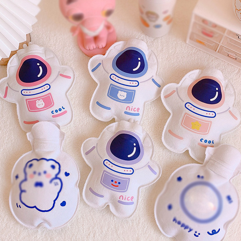 1Pc Lovely Cartoon Hand Po Μπουκάλι ζεστού Νερού Μίνι Μπουκάλια ζεστού Νερού Φορητά Hand Warmer Girls Pocket Hand Feet Hot Water Bag