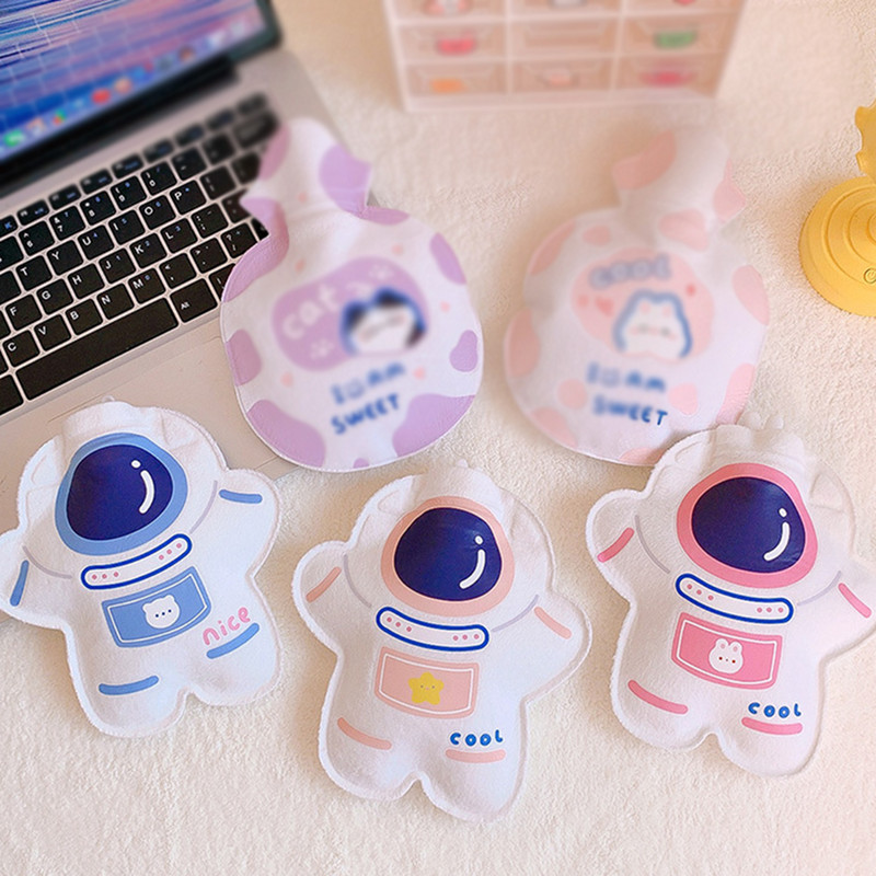 1Pc Lovely Cartoon Hand Po Μπουκάλι ζεστού Νερού Μίνι Μπουκάλια ζεστού Νερού Φορητά Hand Warmer Girls Pocket Hand Feet Hot Water Bag