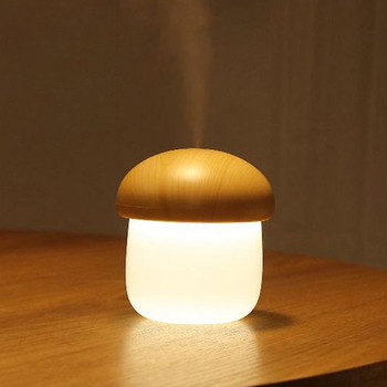 250ML Mini Humidifier USB Aroma Diffuser for Home Baby Car Humidifier Air Office Cute Mushroom Mist Humidifier with Night Lights