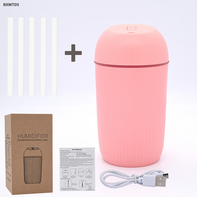 Légpárásító USB illóolaj aroma diffúzor illóolaj diffúzor LED éjszakai fény ködkészítő illóolaj párásítóval