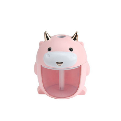 ELOOLE 300ml Cute Pet Cow Õhuniisutaja Mini Õhuniisutaja 7 Värvi Kerge Aroomi Essential Õli Hajuti Cool Mist